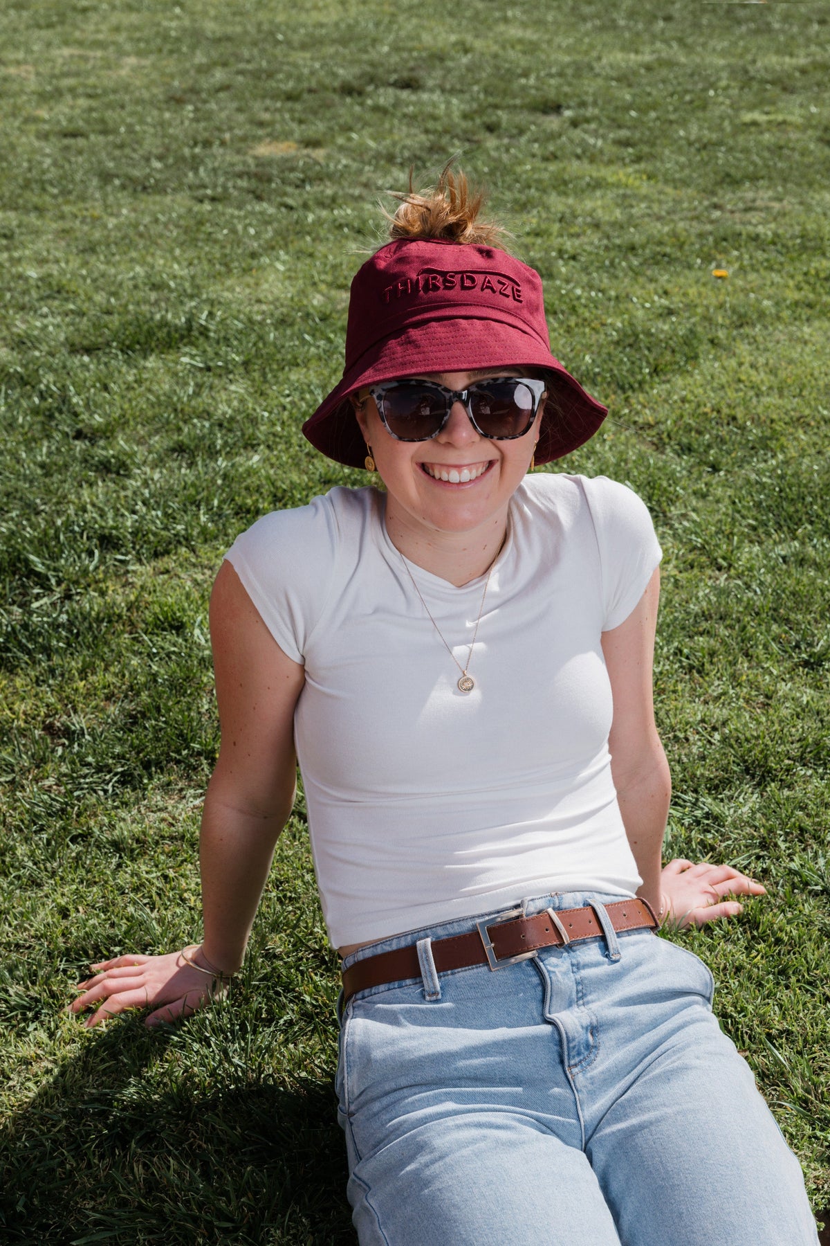 Hylani Ponytail Bucket Hat