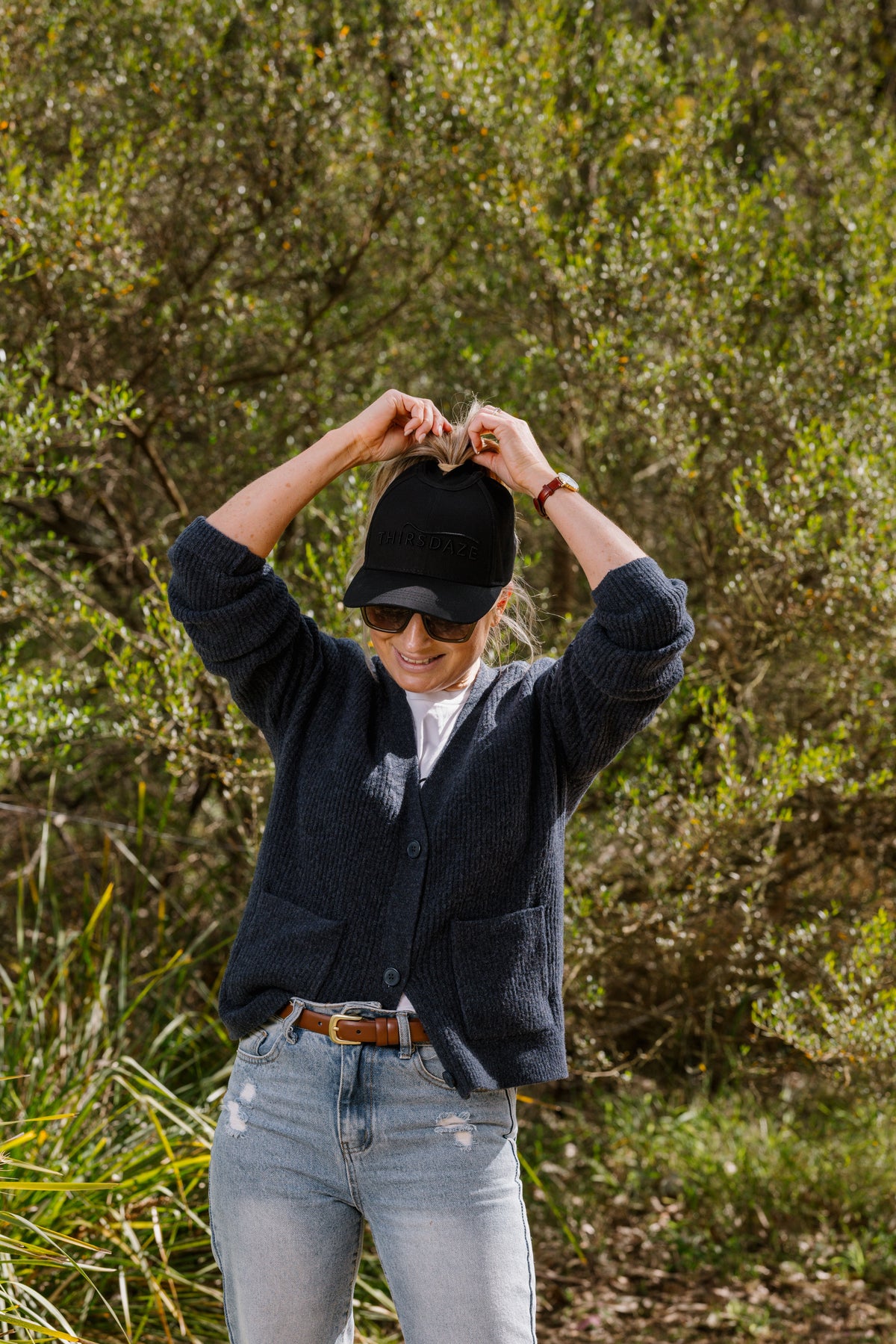 DISCONTINUED STOCK! Hylani Ponytail Cap ~ Size SMALL 53-55cm