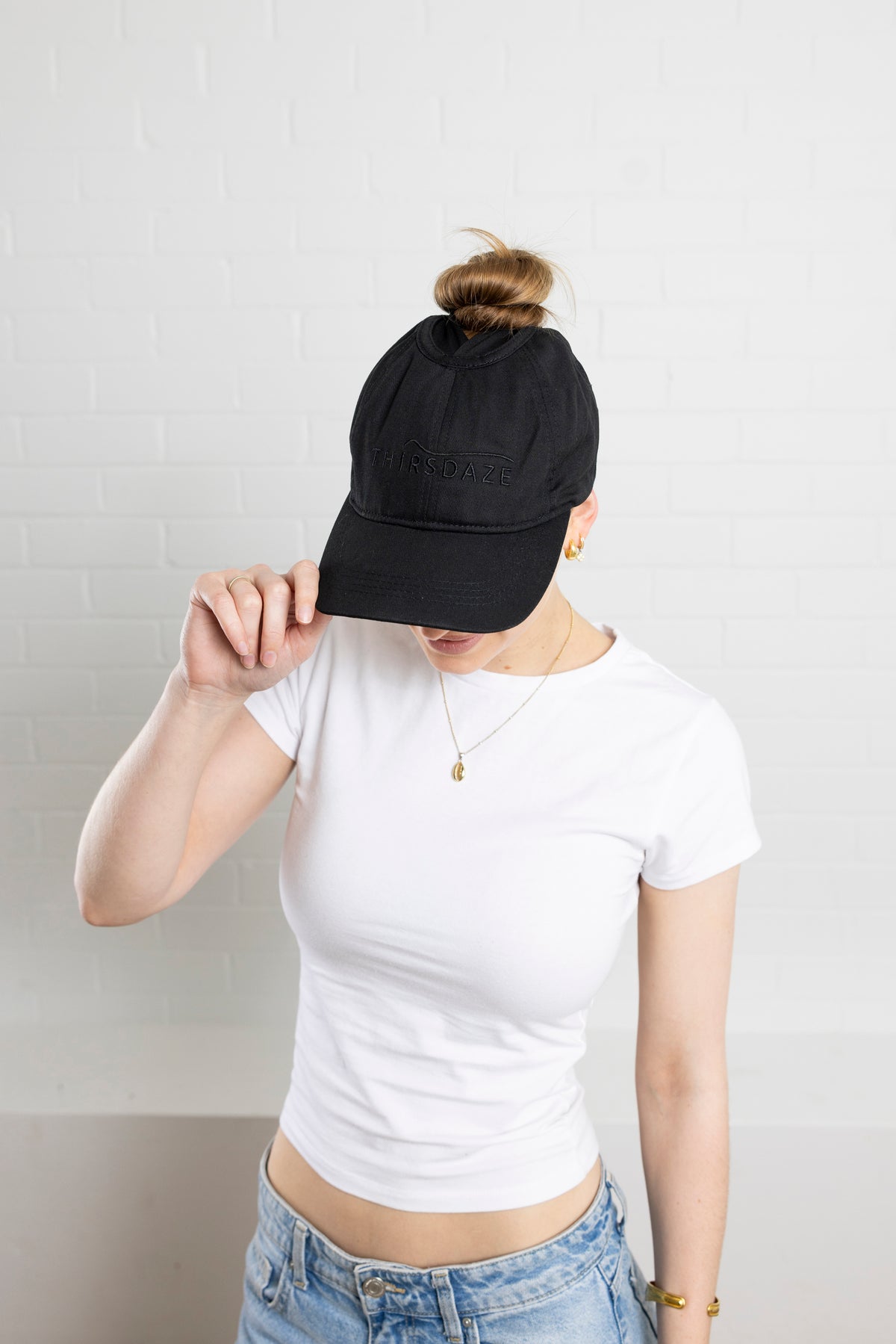 SOFT Front Hylani Ponytail Cap