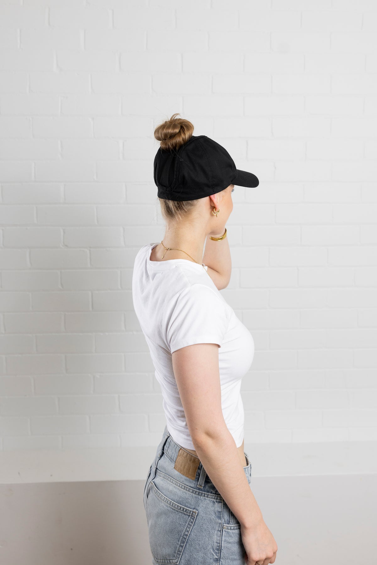 SOFT Front Hylani Ponytail Cap