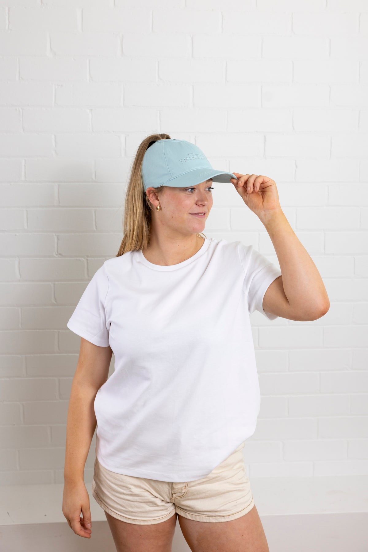 SOFT Front Hylani Ponytail Cap