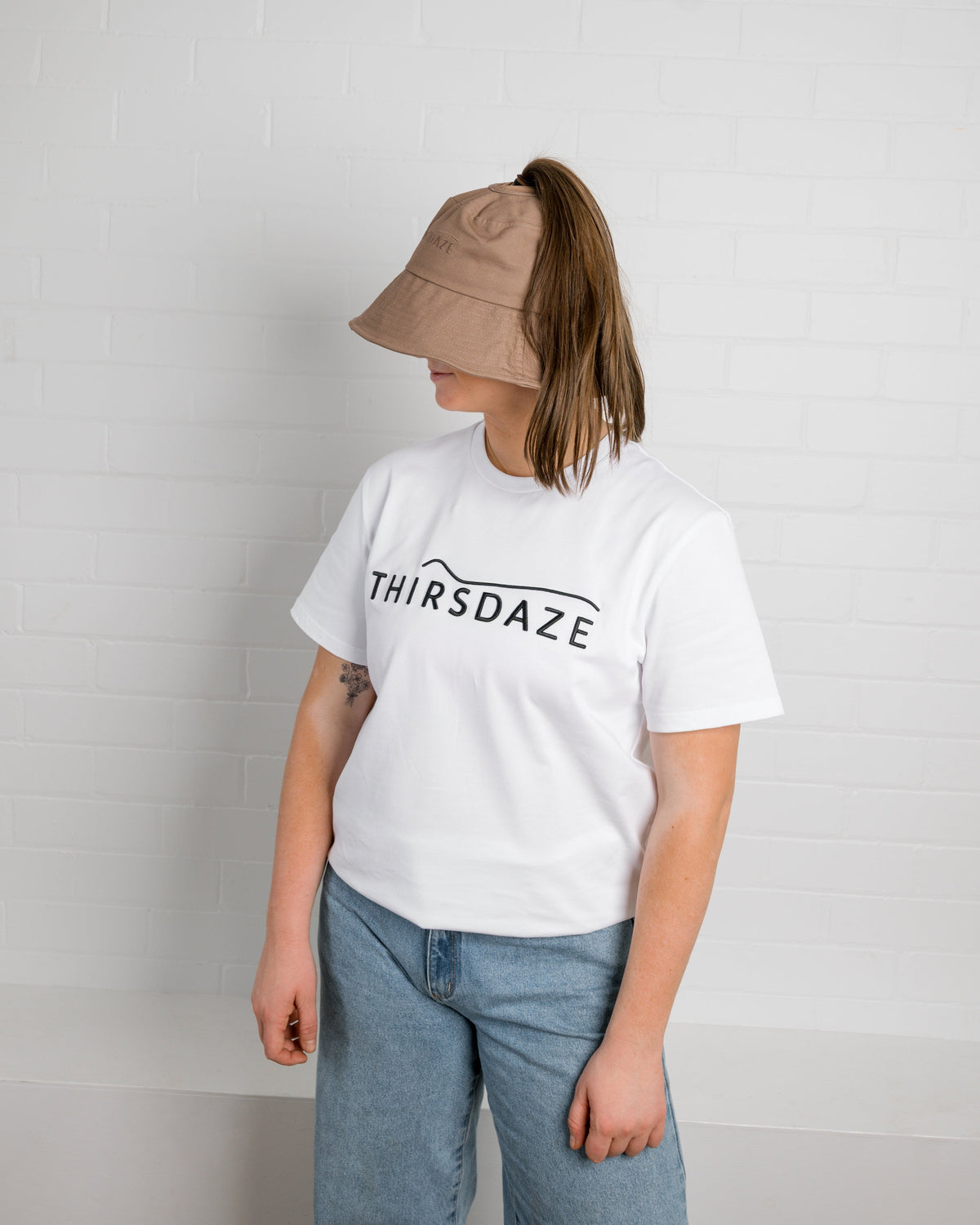 Hylani Wide Brim Ponytail Hat (PRE-SALE)