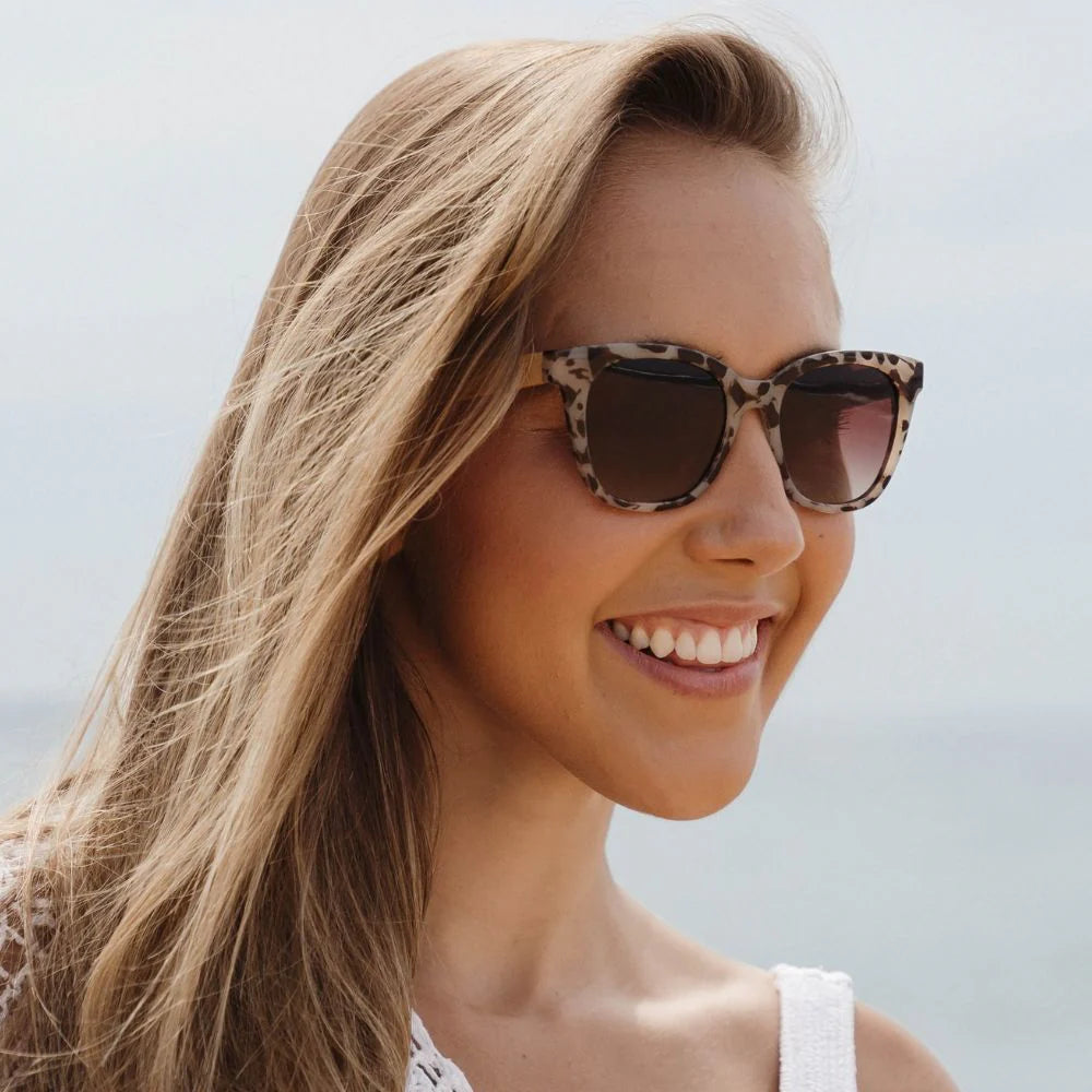SOEK Sunglasses - Lila Grace Ivory Tortoise