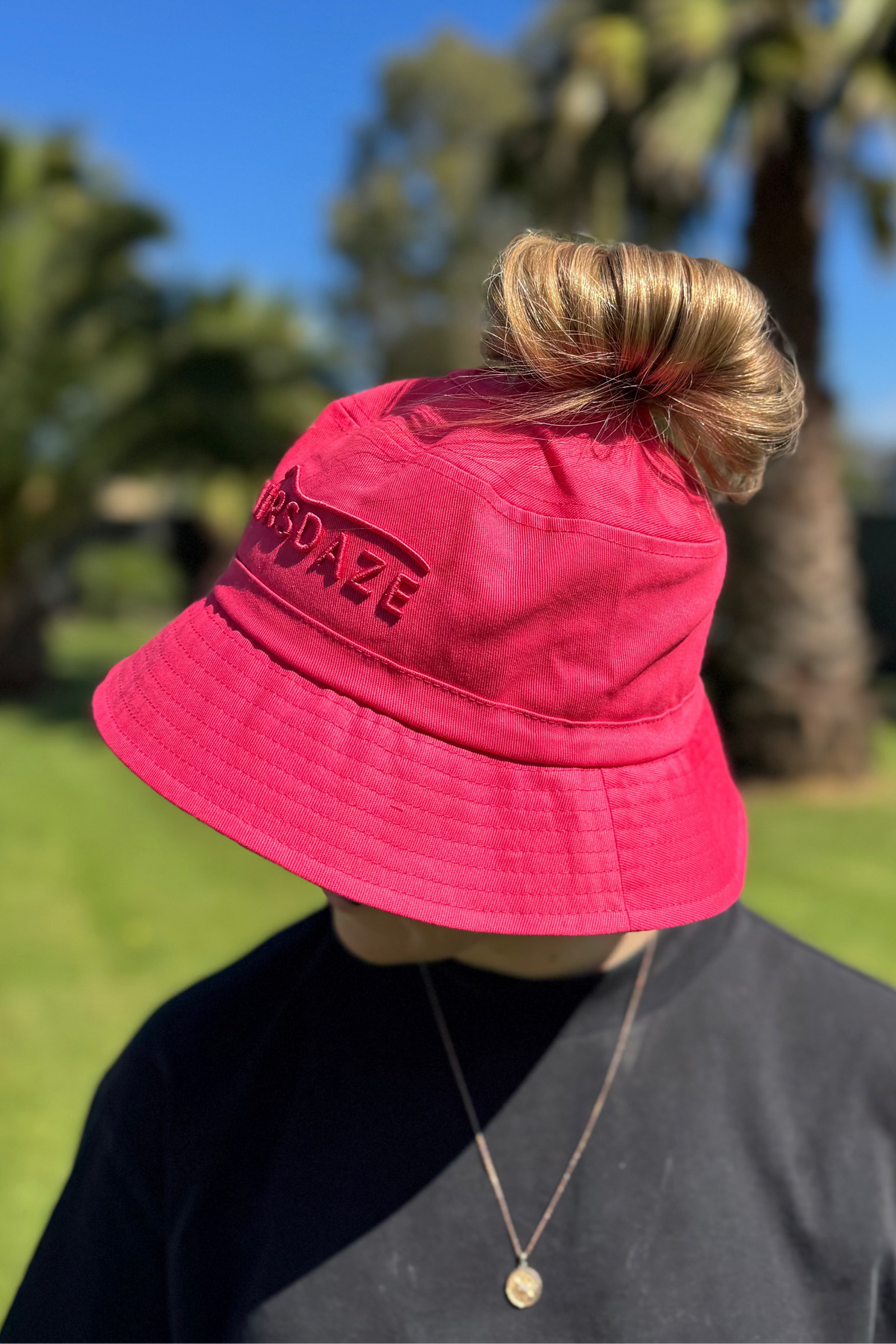 Hylani Ponytail Bucket Hat