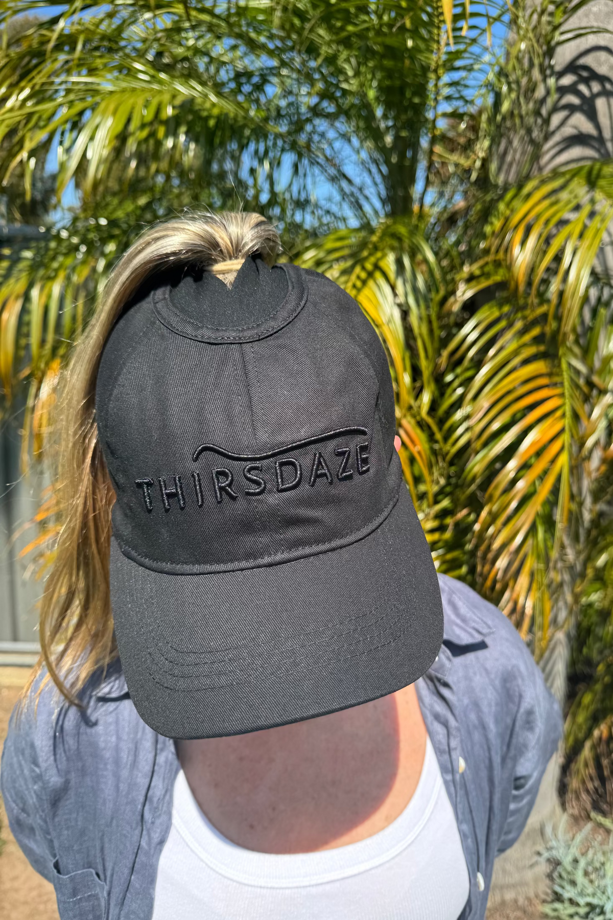 SOFT Front Hylani Ponytail Cap