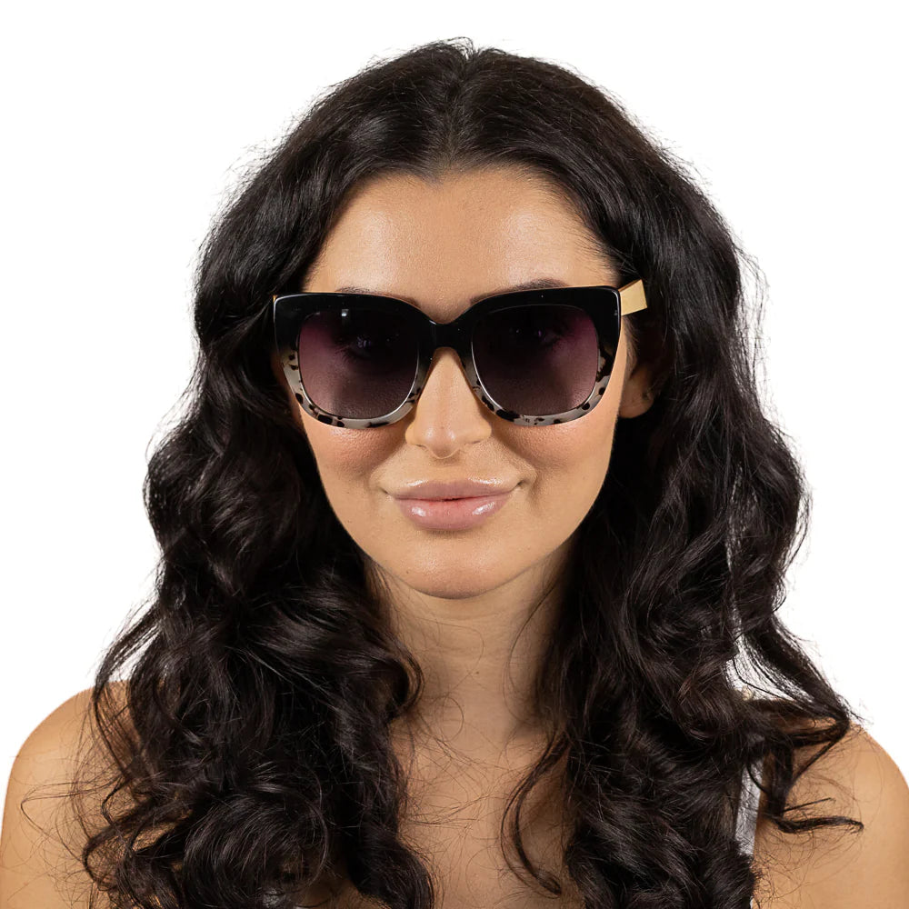 SOEK Sunglasses - Riviera Black/Ivory Tortoise